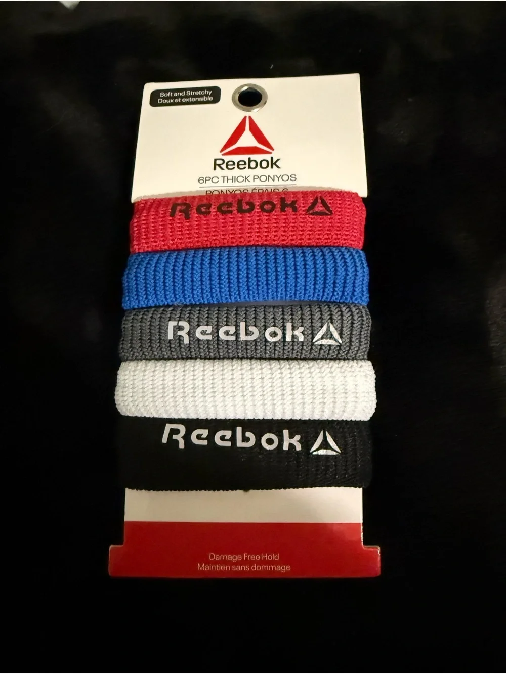 Reebok ponytail holder multicolor #gym #fitness